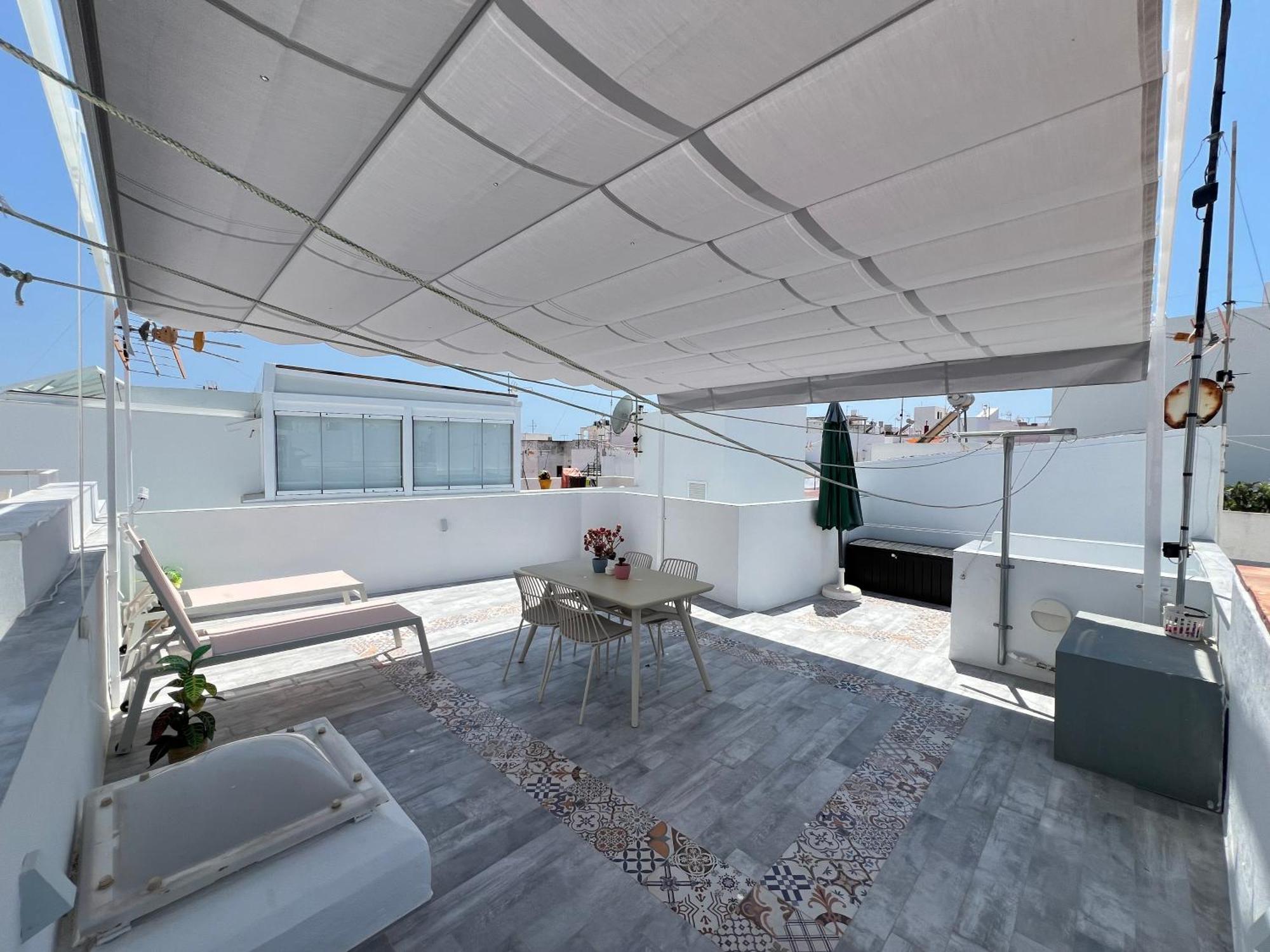 科尼尔-德拉弗龙特拉Vivienda Carolina•Terraza Privada Y Parking•公寓 外观 照片